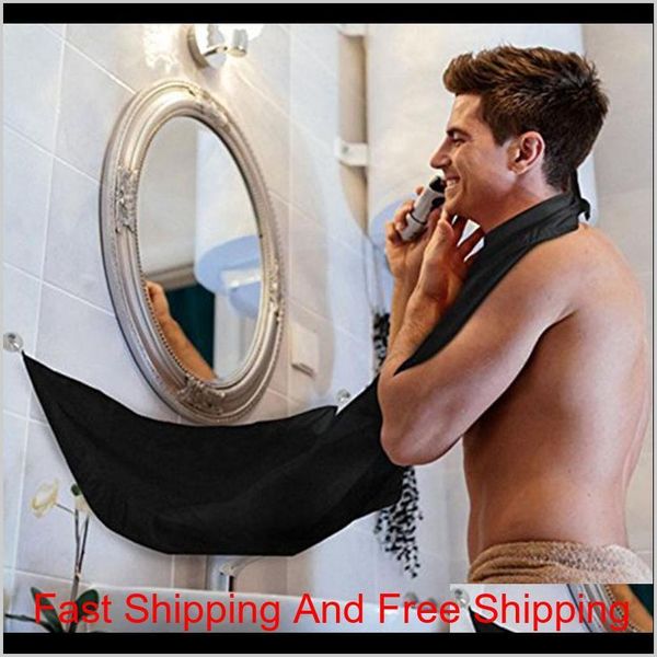 

120x80cm man bathroom apron black beard apron hair shave apron for man waterproof floral cloth household cl jllzoi bdedome