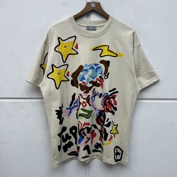 Maglietta Hip Hop Tee Uomo Donna Graffiti 11 T-shirt oversize manica corta di alta qualità Top foto reali