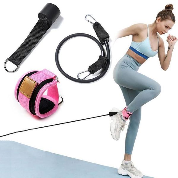 

door buckle pull rope leg buttock training resistance band set fitness equipment1