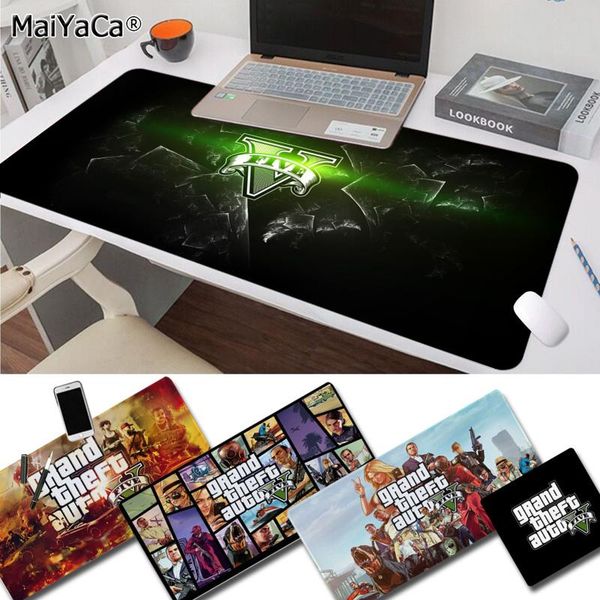 

mouse pads & wrist rests maiya gta v grand theft auto mousepads computer lapmat large pad keyboards