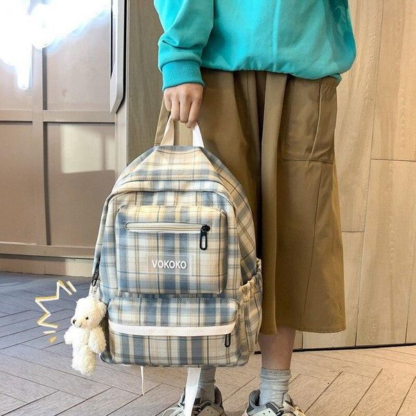 

new women's travel backpack canvas school bag for teenage girls boys student book laprucksack mochila schoolbag