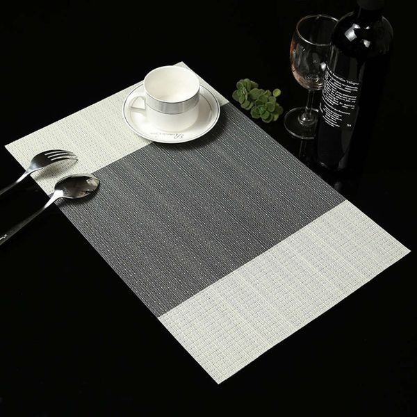 

high grade pvc mat slip heat insulation easy to clean european western table environmental protection student cup