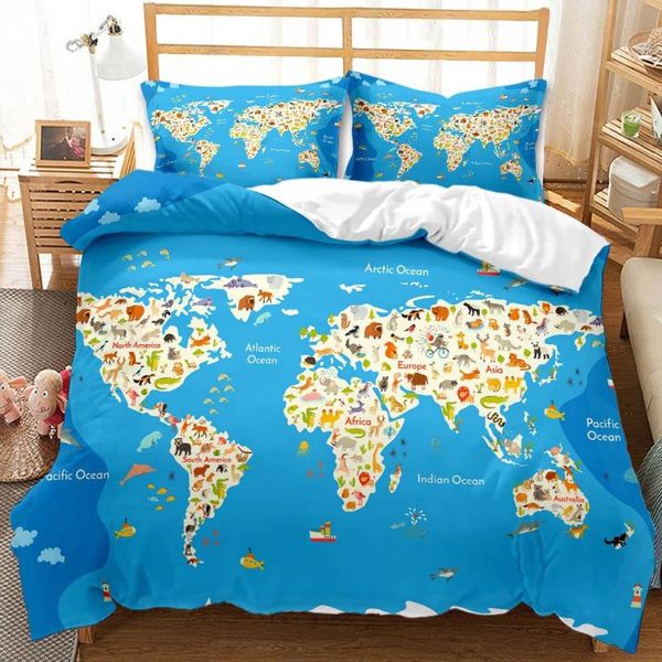 

bedding sets duvet cover cool twin king  size for home euro us 3d print cartoon creativity child