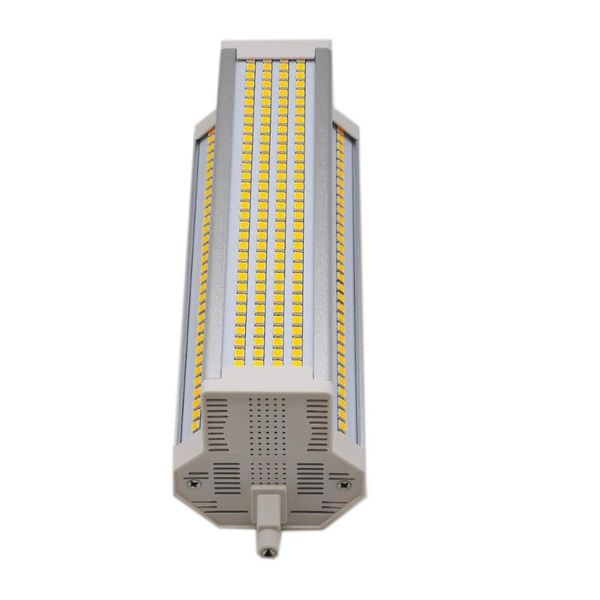 

1pcs r7s 189mm 60w led lamp corn bulb ac85-265v smd2835 5400lumen horizontal plug lights to replace1000w solar tube new arrivals