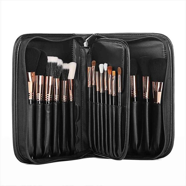 

Zipper Cosmetic Makeup Travel Toiletry Bag Brush Wash Case Big Capicity Beauty Container Pouch Storage Organizer Waterproof