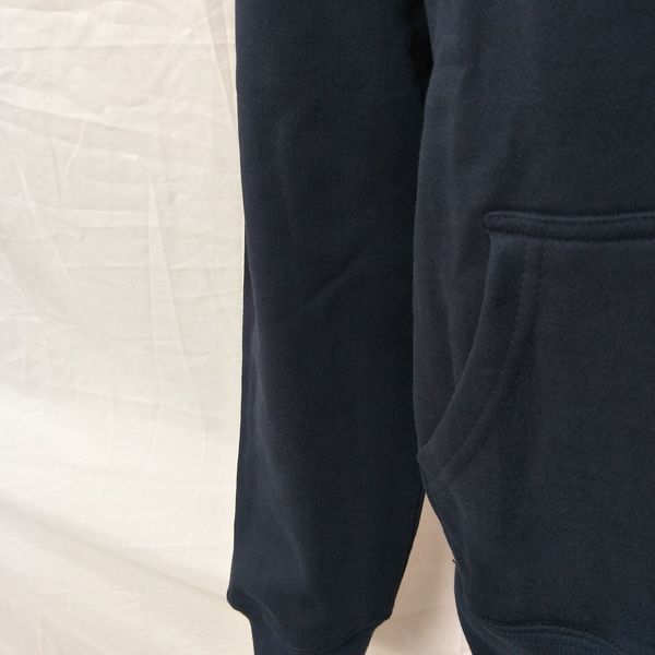 

2021 women new autumn and winter sweatshirts cotton dark blue letter print hoodie n0t4, Black