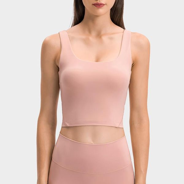 

yoga outfit naked feel workout gym crop women u-back push up athletic running fitness sport bras with removable cups
