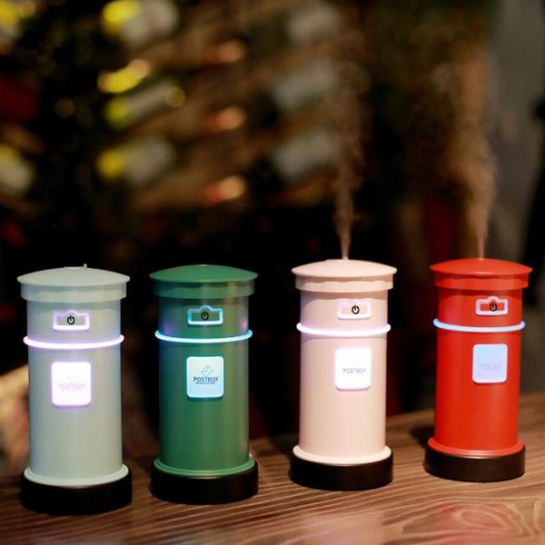 

mini usb humidifier for travel office w/ night light auto shut-off