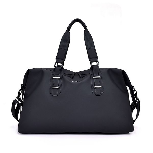 

hbp pvc duffel s travel shoulder large capacity pocket nylon tote bag