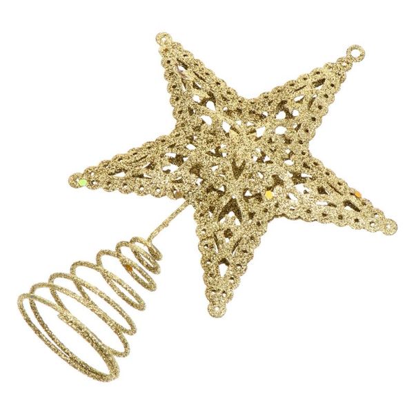 

christmas decorations 1pc tree hanging ornament xmas pendant for home (golden)