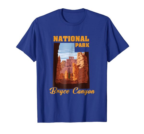 

Bryce Canyon National Park T Shirt Utah Souvenir Gift Shirt, White;black