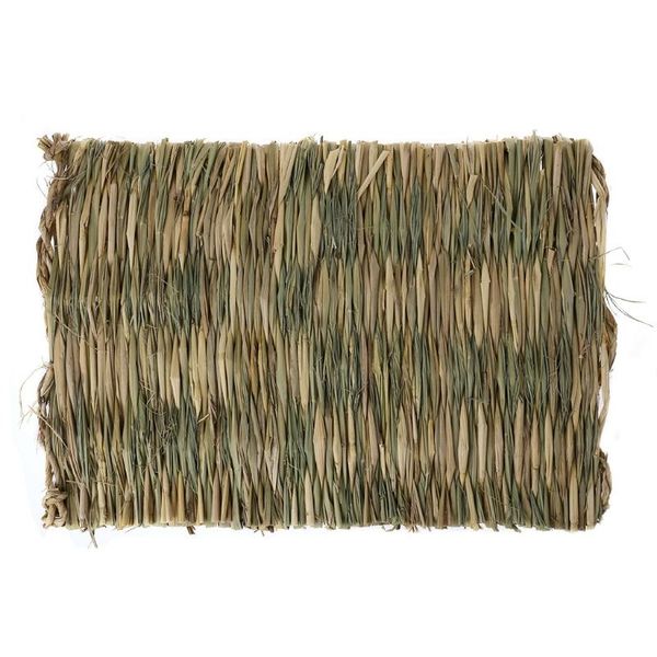 

small animal supplies h051 grass chew mat hamster guinea pig cage bed house pad