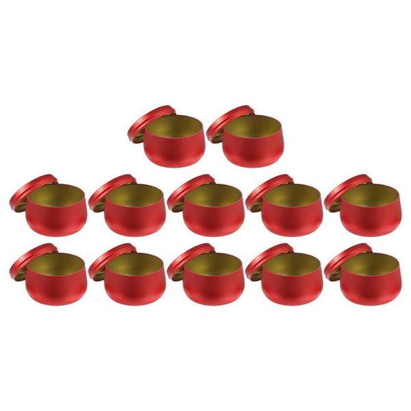 

storage bottles & jars 12pcs tinplate universal packaging boxes tea with cover
