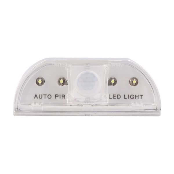 

book lights 4 led auto pir sensor light home door wireless motion detection l9 #2