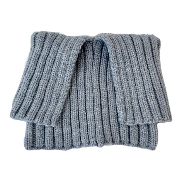 

neck ties e15f women winter ribbed knit turtleneck false collar split lapel solid color circle scarf shawl warm infinity warmer, Blue;purple