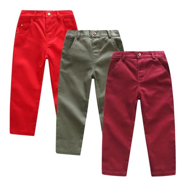 

trousers toddler kids baby boys gentleman solid color pocket cotton blend pants casual sweatpant 18 24 months 3 4 5 years, Blue