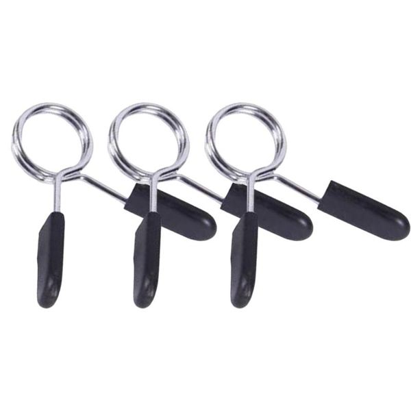 

accessories 5pcs 27mm dumbbell barbell clamps spring clip collars for powerlifting cross fit weightlifting gym