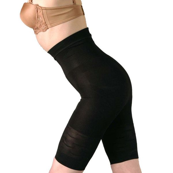 

women's shapers special high waist ladies body shaping pants hip buttocks five points underwear, Black;white