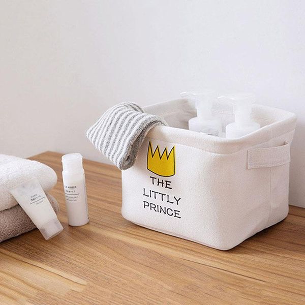 

storage baskets canvas deskbasket home laundry kitchen fruit portable boxes bathroom