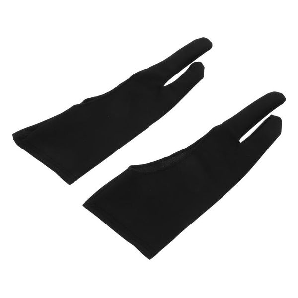 

disposable gloves 4pcs drawing students writing black two-finger