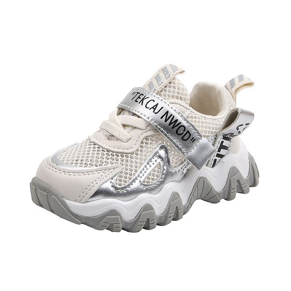 

summer autumn boys sneakers children net air breathable sports shoes outdoor baby girls running shoes non-slip leather shoes, Black;red