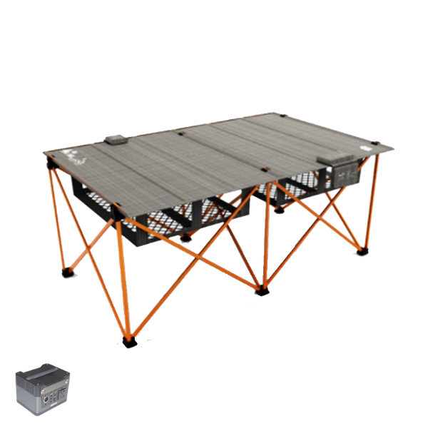 

super light hiking charging table