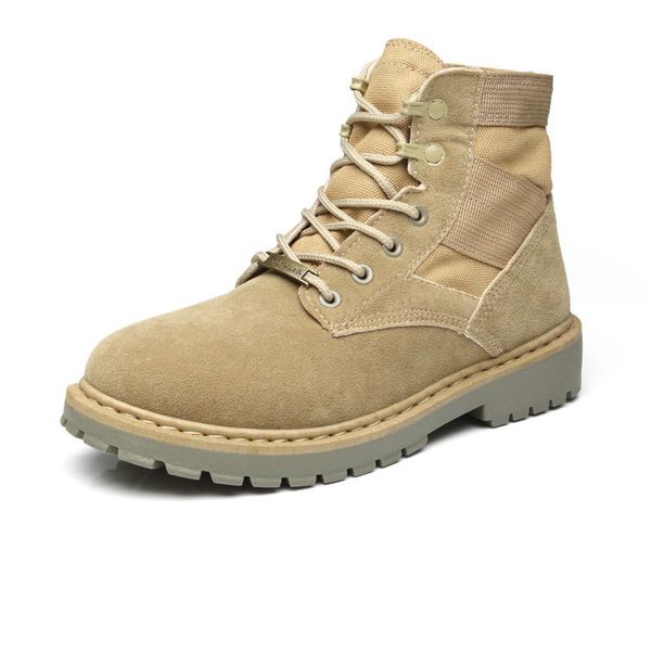 

2020 winter new martin boots mens korean anti-skid high-wear-resistant boots casual tooling shoes military boots