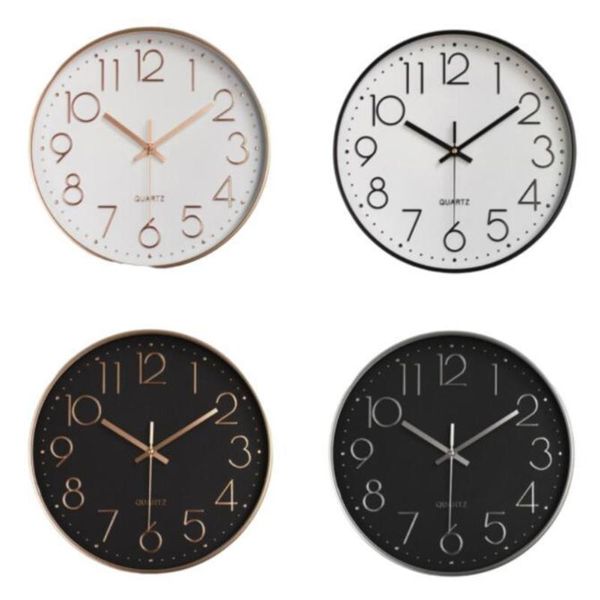 

wall clocks home decoration clock silent non-ticking quartz decorative modern minimalist battery operated for livingroom office