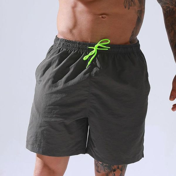 

men's swimwear summer beach shorts comfortable quick dry multicolor breathable board sportswear bottoms drawstring bodybuilding