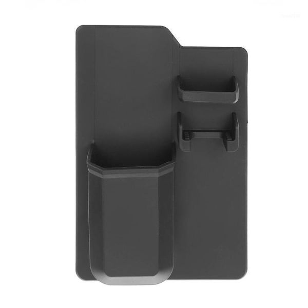 

bathroom shelves toothbrush rack holder container waterproof silicone organizer wall shelf shaver storage racks shower (black)1