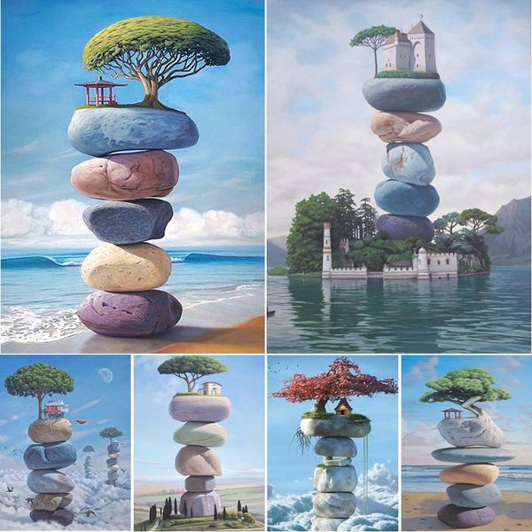 

diamond painting 5d diy landscape cross stitch kit full square drill embroidery sale mosaic art picture of rhinestones decor
