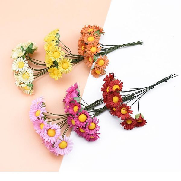 

10pcs decorative flowers wreaths christmas home decor accessories diy gifts box wedding bridal artificial flowers si jllfpn