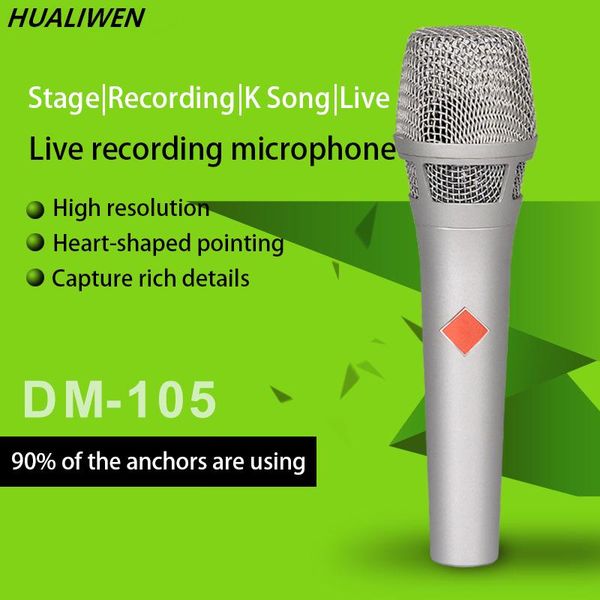

computer mobile phone live recording handheld wired microphone condenser microphone