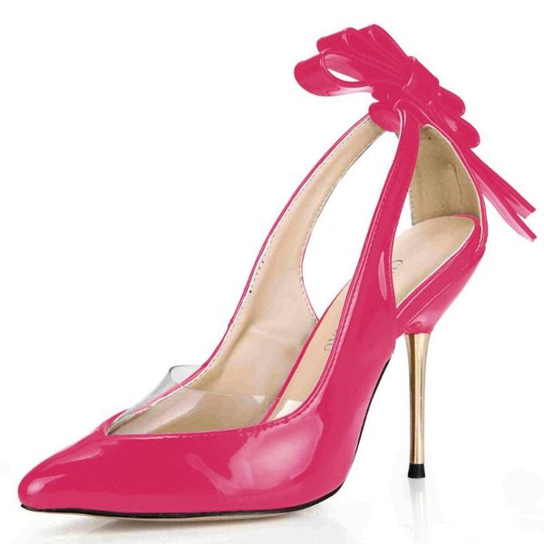 

dress shoes sdtrft summer sandals 2021 stilettos 11cm thin heels bowtie woman hollow out sandalias mujer pseudo-mother party pumps, Black