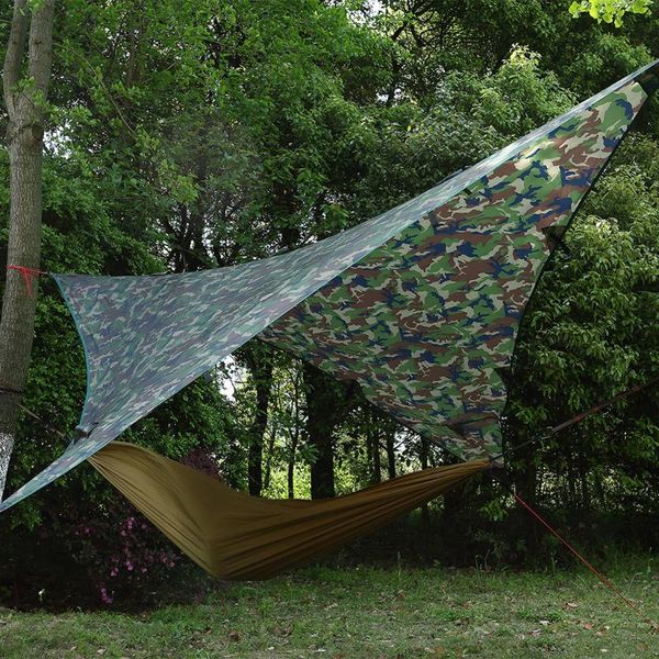 

tents and shelters waterproof hammock shelter tent sunshade outdoor camping rainfly tarp with stuff sack