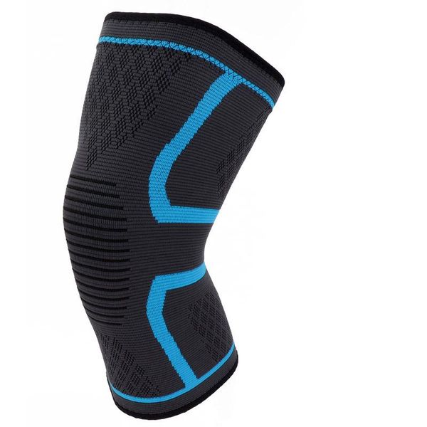 

elbow & knee pads 1 pcs sports run fitness cycling patella support nylon compression arthritis football volleyball basketball, Black;gray