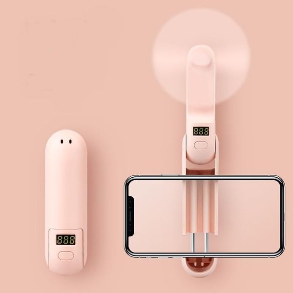 

electric fans usb mini fold portable hold small originality fan charging function holding cellphone