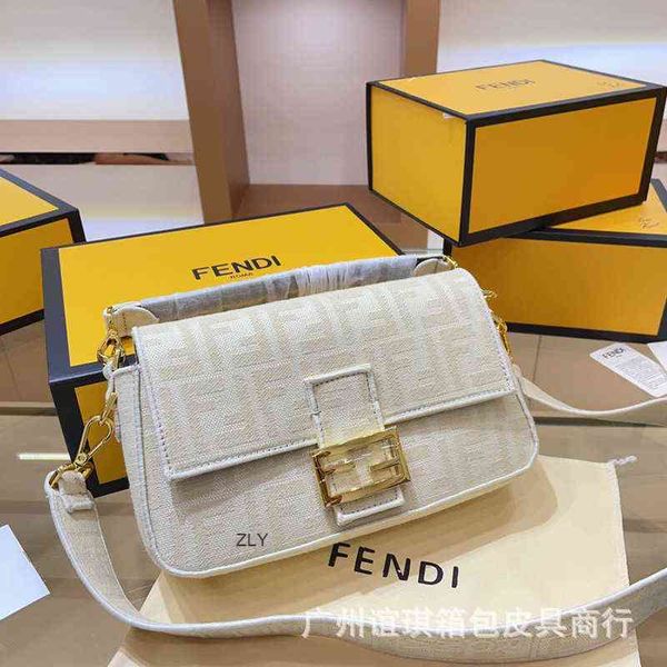 

women's bag new french stick bag printed double ff mini bag bagszlyzly