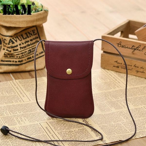 

cross body [eam] women early spring mini cute pu leather flap personality all-match crossbody shoulder bag fashion tide 2021 18a1882