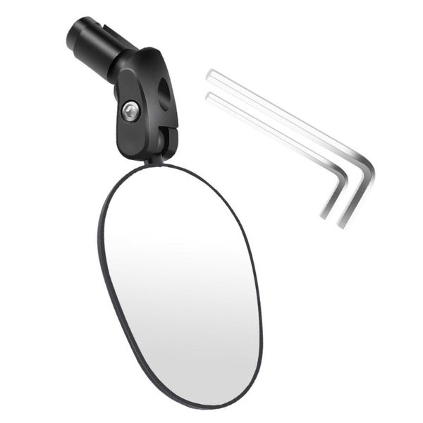 

bike groupsets 1pc oval rearview mirror safety cycle handlebar cycling accessory