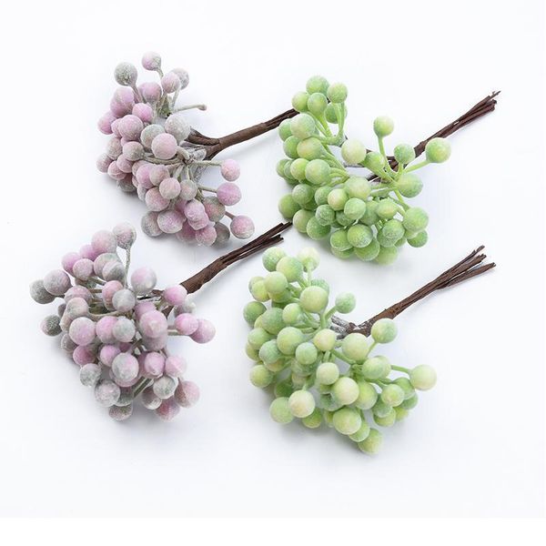 

6pcs wedding decorative flowers wreaths vases for home decor scrapbooking diy christmas crafts diy gifts artificial plan jlllqk