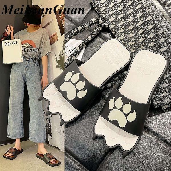 

slippers fashion large size men's lover breathable summer flip flops funny light flats rubber man house shoes cb, Black