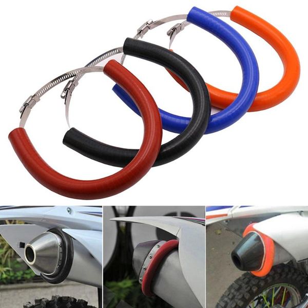 

exhaust pipe motorcycle accessories /round oval protector can cover for exc-f/exc/sx-f 450/350/530/525/500 auto