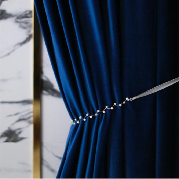 

high-grade curtains for living dining room bedroom luxury delicate and soft silk velvet curtain multicolor optional curtains