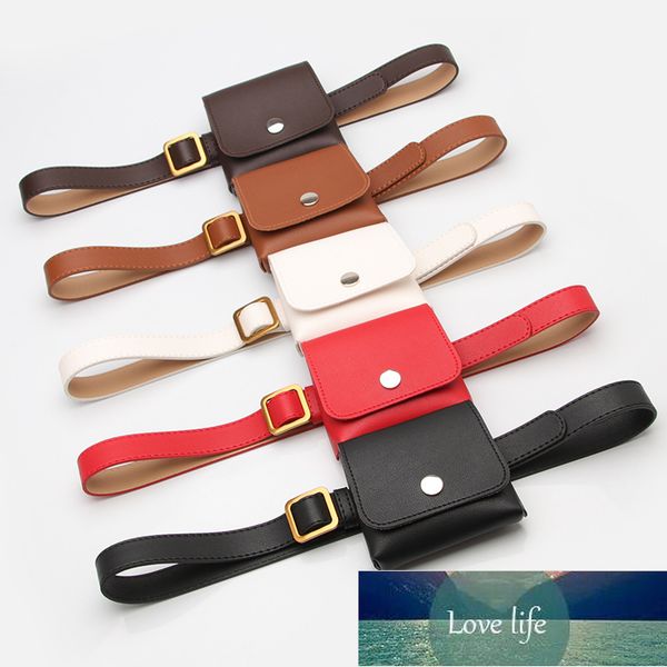 

elegzo women's belt fashion pu leather jeans belt ladies retro solid color bag female pin buckle factory price expert design quality la, Black;brown