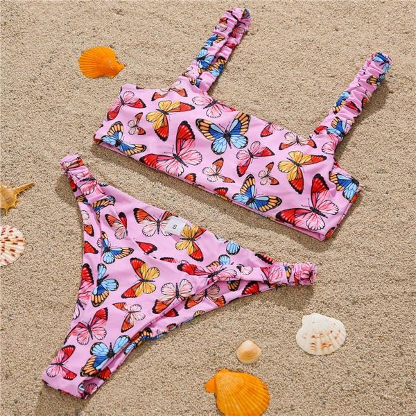 

women's swimwear women bandeau bandage bikini set push-up brazilian 2021 bathing suit femme summer bikinis beachwear swimsuit, White;black