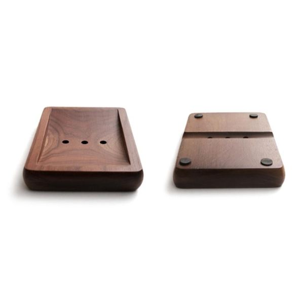 

soap dishes l74d nature black walnut rack bathroom supplies box laundry dish