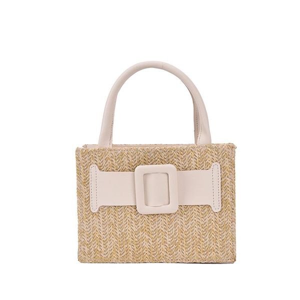 

evening bags summer ladies straw bag 2021 trend woven handbag small square single shoulder crossbody female
