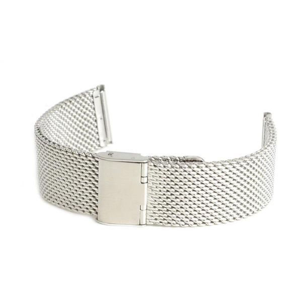 

watch bands arrival watchband 16mm 18mm 20mm 22mm 24mm universal stainless steel metal band strap bracelet silver for wristwatch, Black;brown