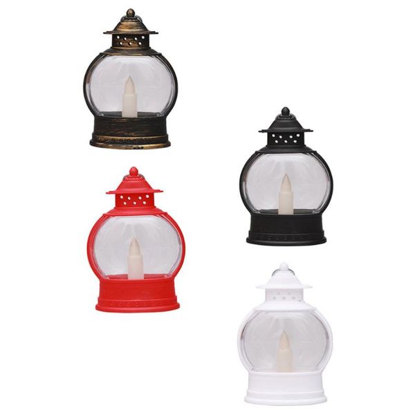 

candle holders 4pcs hanging led lamp outdoor night light festival decoration